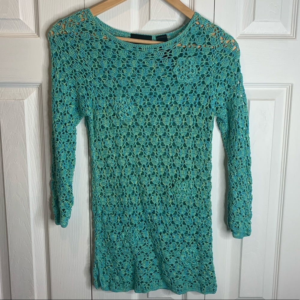 Liz Claiborne Crochet Sweater